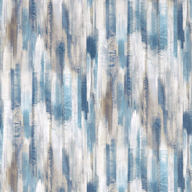 HARLEQUIN Estrato Printed Fabric Denim Nude Sky