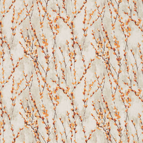 HARLEQUIN Salice Printed Fabric Tangerine