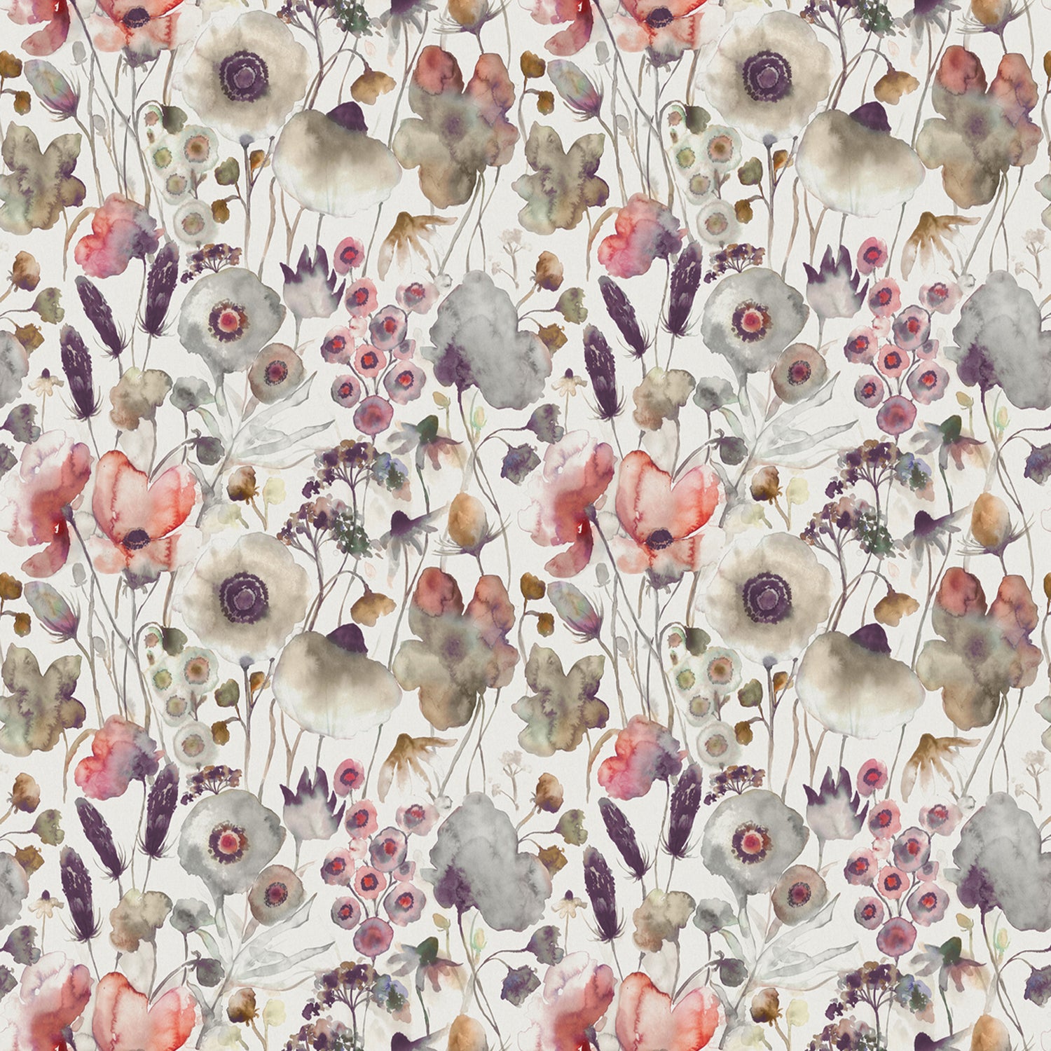 Voyage Maison Hibbertia Fabric Boyensberry Cream