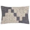 Hoem Himal Woven Knot Filled Cushion 30cm x 50cm Dusk