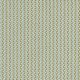 HARLEQUIN Sashiko Woven Fabric Sky Olive