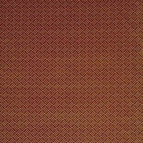 HARLEQUIN Triadic Printed Fabric Burnt Umber