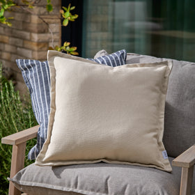 Yard Holmfirth Canvas Outdoor Filled Cushion 45cm x 45cm Natural