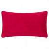 Evans Lichfield HoHoHo Velvet Piped 30cm x 50cm Filled Boudoir Red