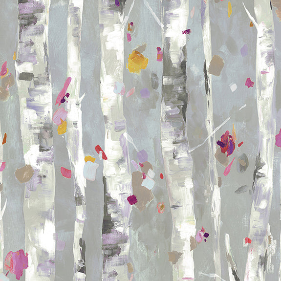 Voyage Maison Hope Ecru Printed Cotton Fabric Carnival