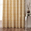 Paoletti Horto Botanical Ready Made Eyelet Curtains Ochre