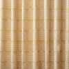 Paoletti Horto Botanical Ready Made Eyelet Curtains Ochre