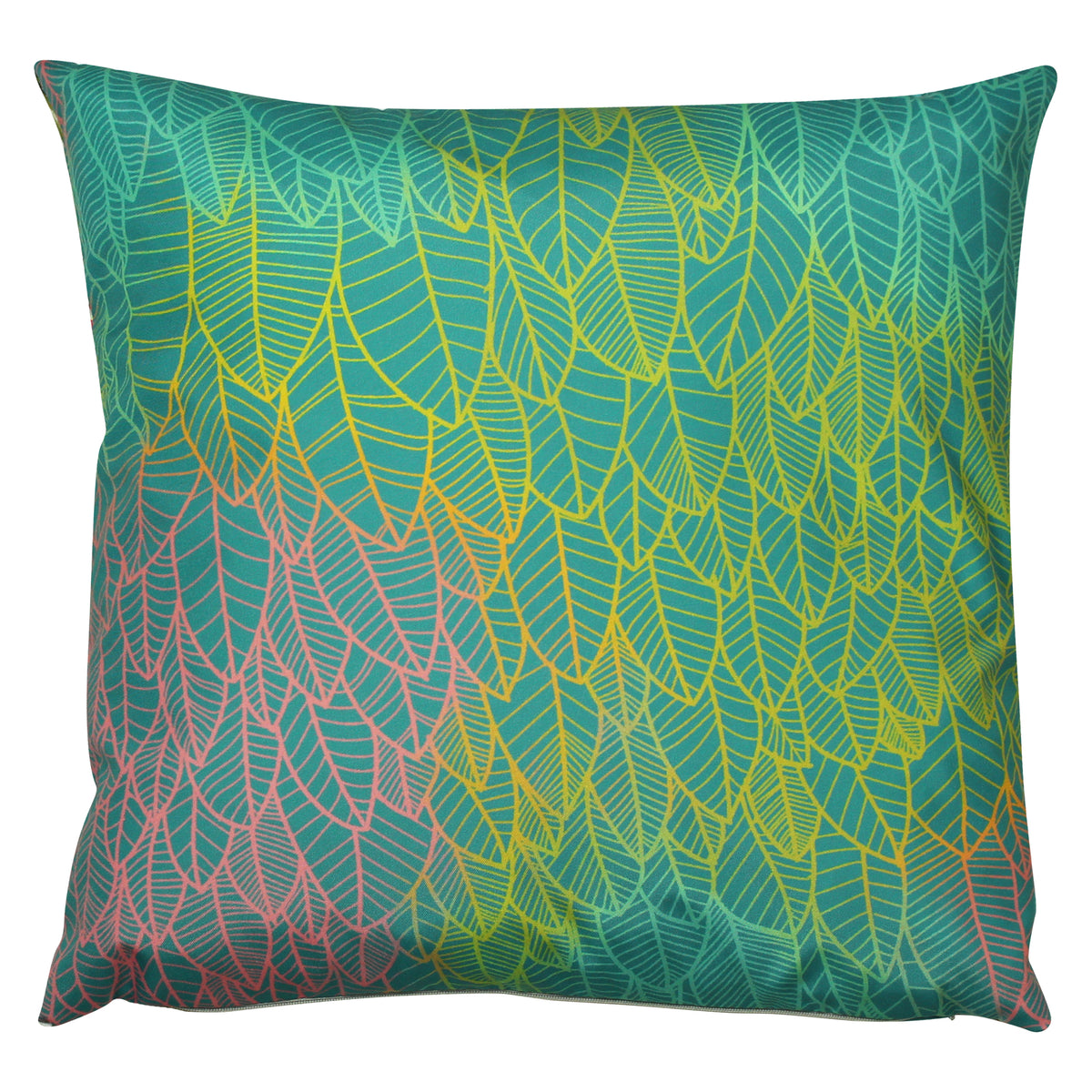 Hummingbird Outdoor Filled Cushion 43cm x 43cm Blue