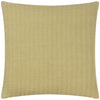 Yard Hush Cotton Linear Filled Cushion 45cm x 45cm Avocado
