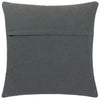 Yard Hush Cotton Linear Filled Cushion 45cm x 45cm Dusk