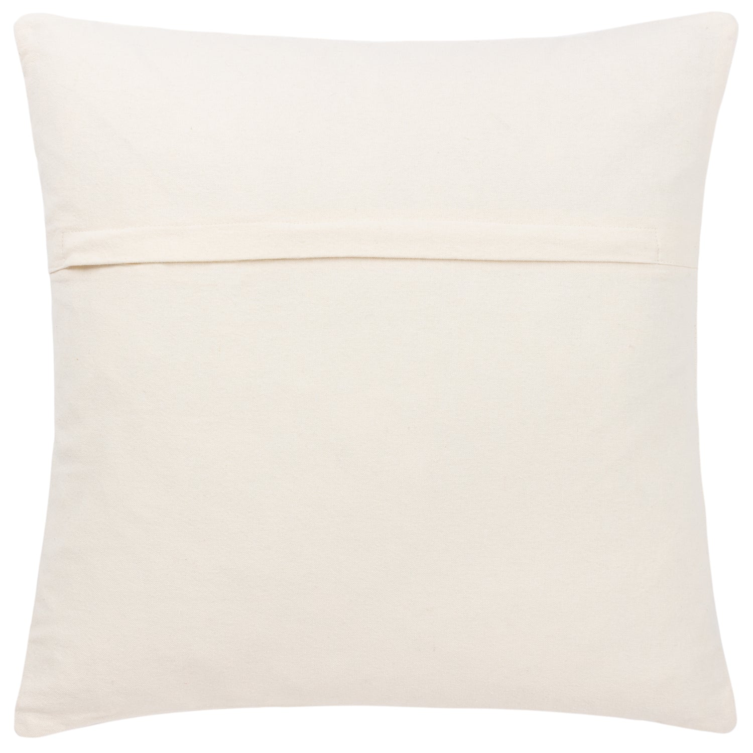 Yard Hush Cotton Linear Filled Cushion 45cm x 45cm Ecru