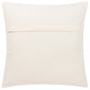 Yard Hush Cotton Linear Filled Cushion 45cm x 45cm Ecru