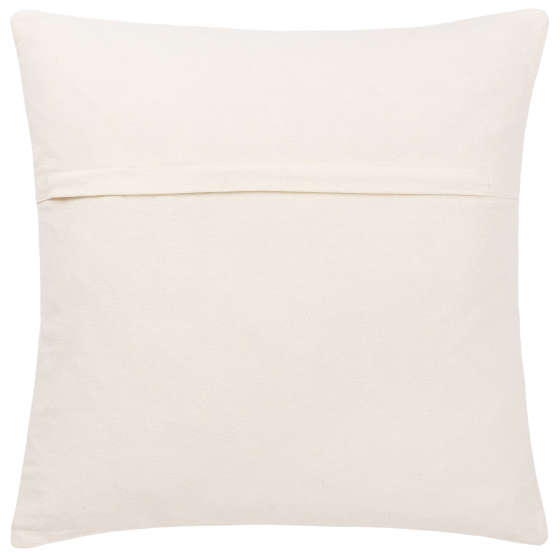 Yard Hush Cotton Linear Filled Cushion 45cm x 45cm Ecru