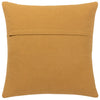 Yard Hush Cotton Linear Filled Cushion 45cm x 45cm Honey