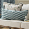 Sanderson Hutton Woven Jacquard 30cm x 65cm Filled Boudoir Blue