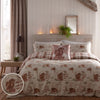 Dreams & Drapes Hanson Highland Cow Duvet Cover Bedding Set Terracotta