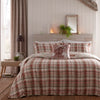 Dreams & Drapes Hanson Highland Cow Duvet Cover Bedding Set Terracotta