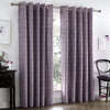 Dreams & Drapes Hanworth Ready Made Eyelet Curtains Heather 66 x 72