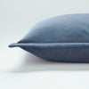 Laura Ashley Hanya 45cm x 45cm Filled Cushion Dark Seaspray Blue
