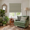 Carrie Neely Star And Harlequin Made To Measure Curtains Duck Egg