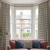 Carrie Neely Star And Harlequin Made To Measure Curtains Sky Blue