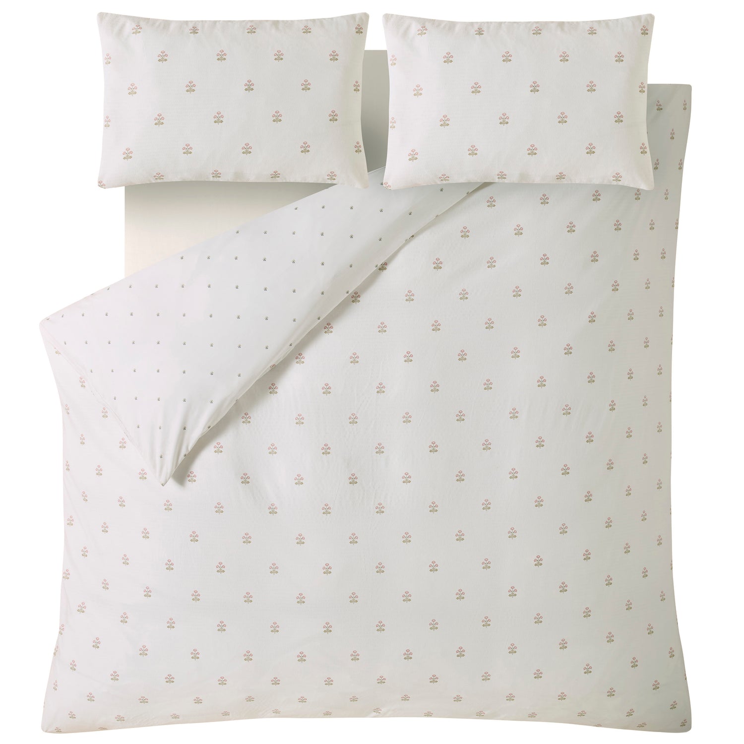 Laura Ashley Harthill Daisy Duvet Cover Bedding Set Raspberry Pink