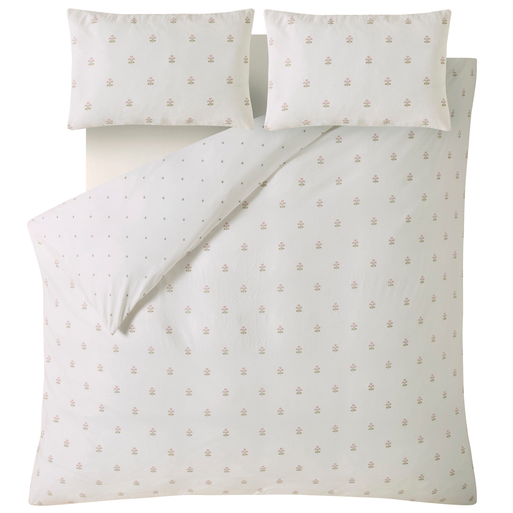 Laura Ashley Harthill Daisy Duvet Cover Bedding Set Raspberry Pink