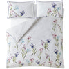 Laura Ashley Hawling Irises Duvet Cover Bedding Set Grape Purple