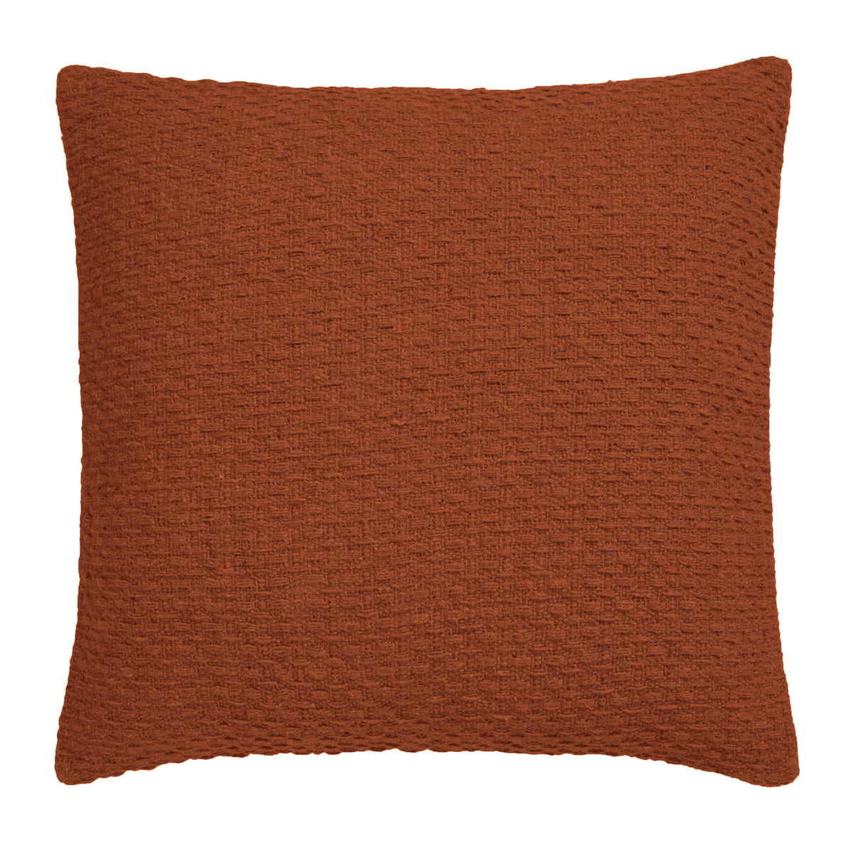 Drift Home Hayden Filled Cushion 43cm x 43cm Terracotta