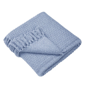 Hayden 130cm x 180cm Throw Blue