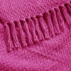 Hayden 200cm x 200cm Throw Pink