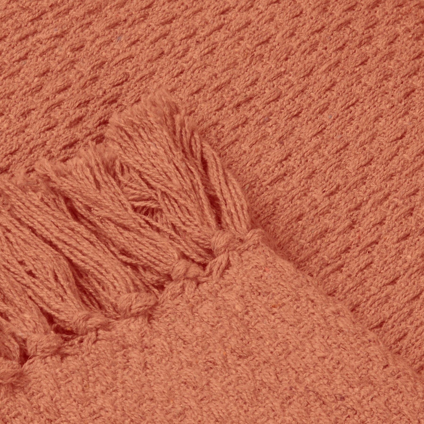 Hayden 130cm x 180cm Throw Terracotta