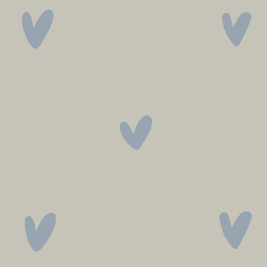 Sophie Allport Hearts Made to Measure Curtain Duckegg