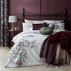 Laura Ashley Heaton Faux Fur 130cm x 170cm Throw  Blackberry Purple