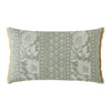 Laura Ashley Hedingham Stripe 30cm x 50cm Filled Boudoir Hedgerow Green