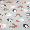 Christmas Ho Ho Ho Bed Linen Fitted Sheet Red