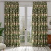 William Morris Honey Suckle Made to Measure Curtain Green