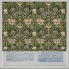 William Morris Honey Suckle Made to Measure Roman Blind Green