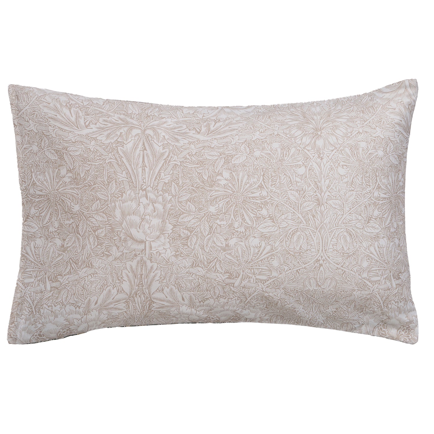 William Morris At Home Honeysuckle And Tulip Pillowcase Housewife Sage Plaster