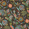iLiv Hoopoe Digitally Printed Fabric Charcoal