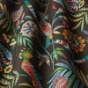 iLiv Hoopoe Digitally Printed Fabric Charcoal