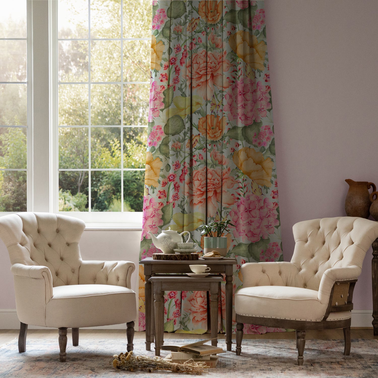 Voyage Maison Idalia Fabric Duck Egg Blue