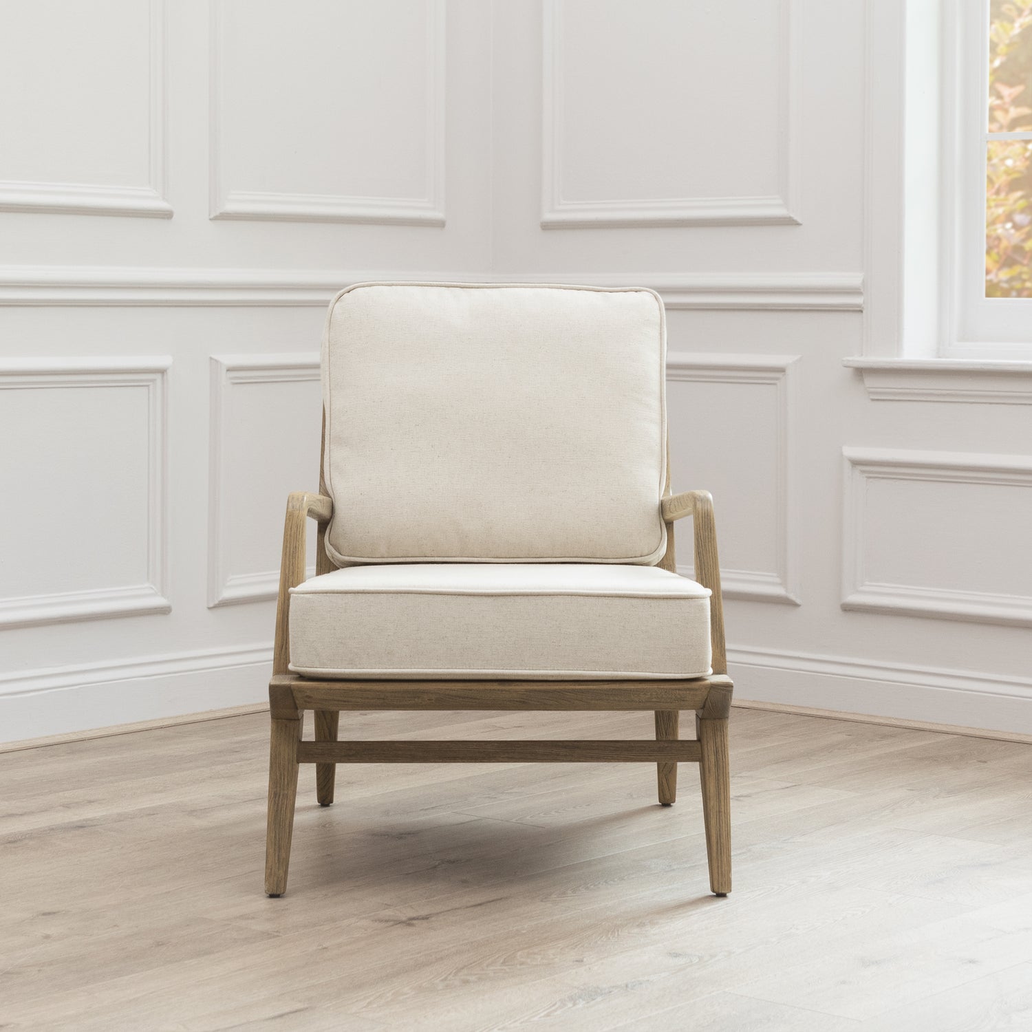 Voyage Maison Idris 80cm x 58cm Armchair Warm Wood