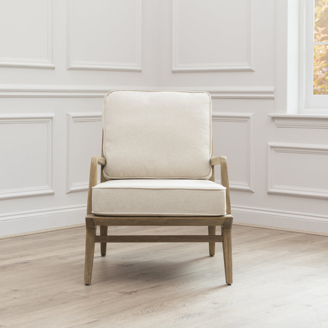 Voyage Maison Idris 80cm x 58cm Armchair Warm Wood