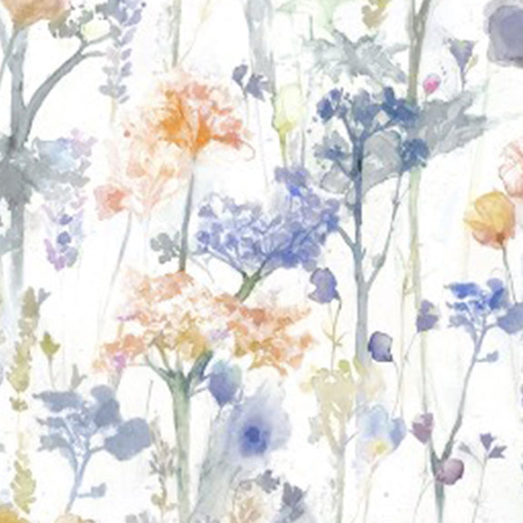 Voyage Maison Ilinizas Printed Cotton Fabric Clementine