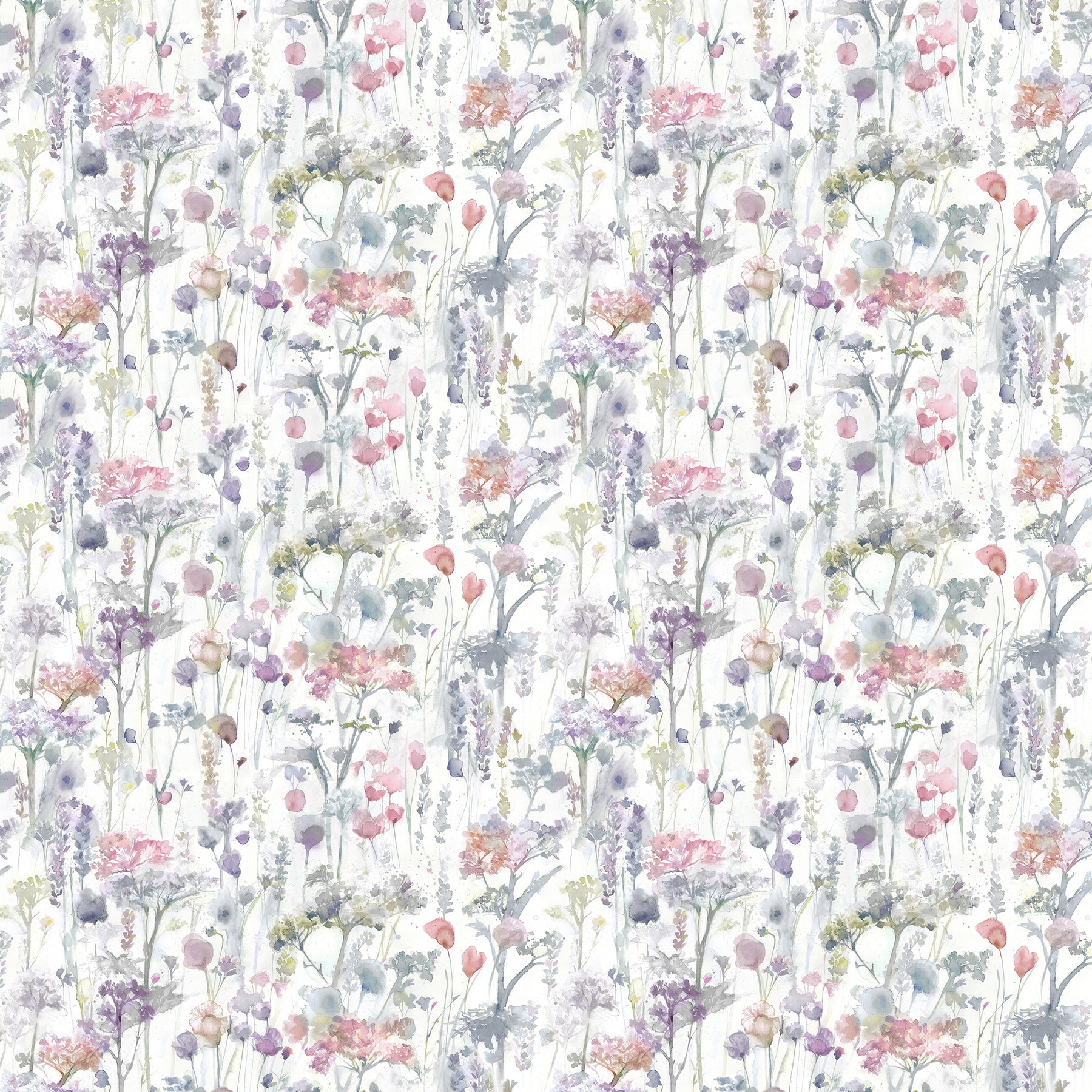 Voyage Maison Ilinizas Printed Cotton Fabric Coral Natural