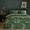 Furn Into The Woods Duvet Cover Bedding Set Forest Green