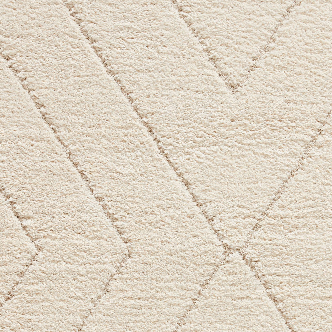 Ideal Shaggy 80262 200cm x 290cm Shaggy Rug Cream