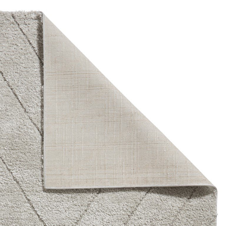 Ideal Shaggy 80362 Berber 160cm x 230cm Rug Silver