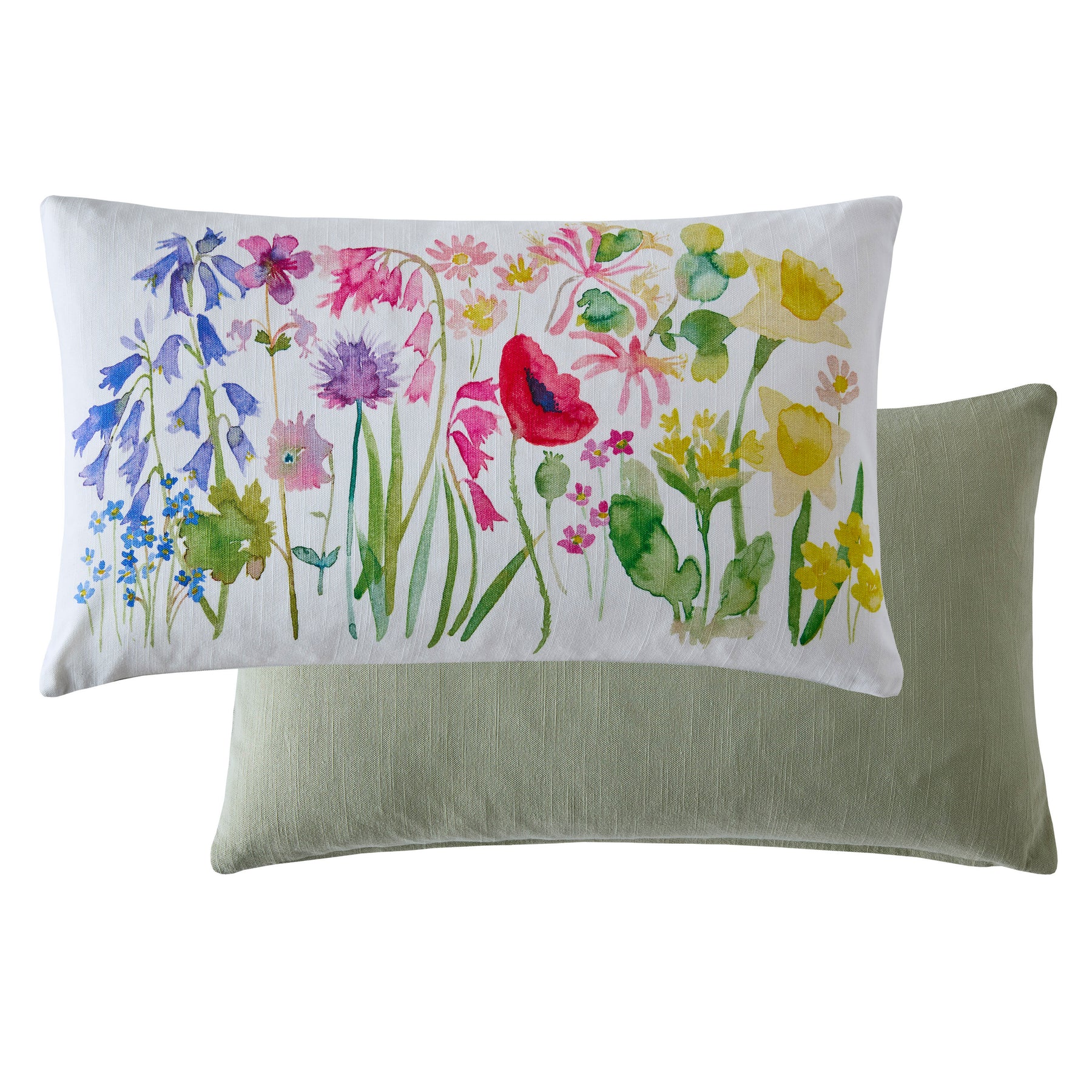 Bluebellgray Isolation Garden 30cmx50cm Filled Cushion Multi
